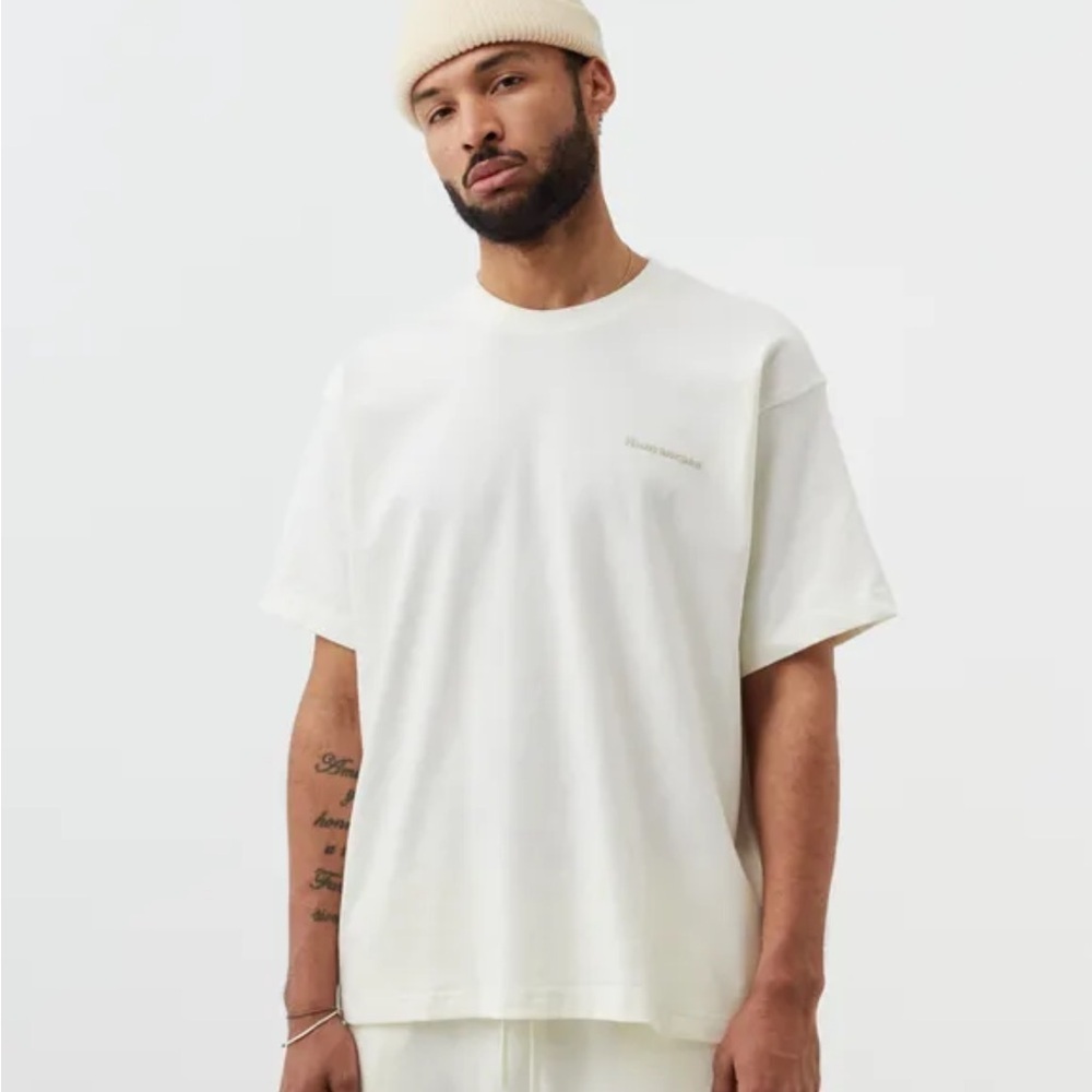 Adidas X Pharrell Humanrace Basic White Men's T-S… - image 1